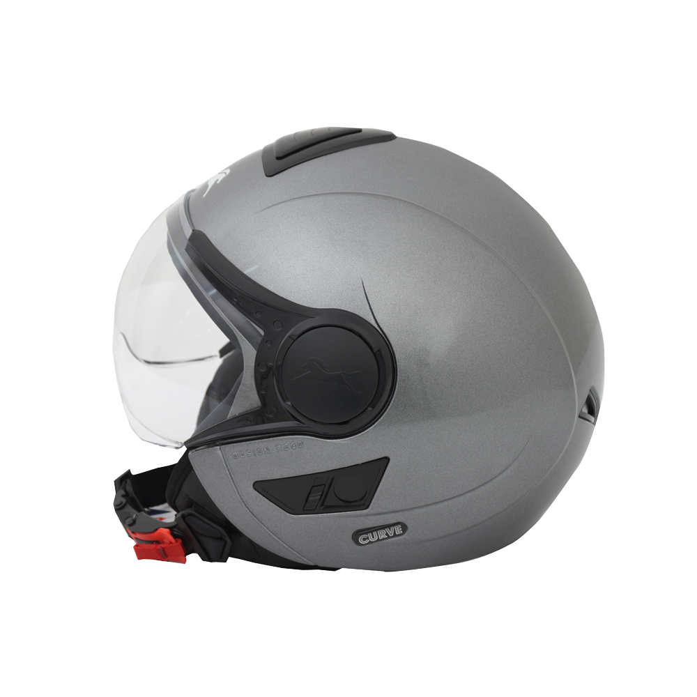 Grey helmet for bike hotsell
